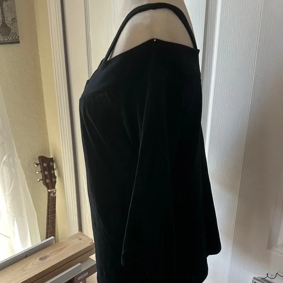 Torrid Elegant Black Off-Shoulder Top - Picture 3 of 5